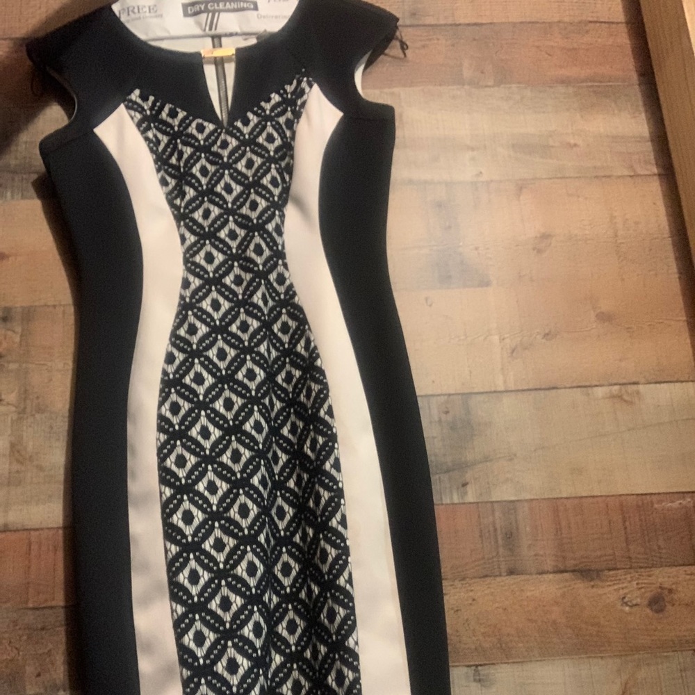 Black and White Dress